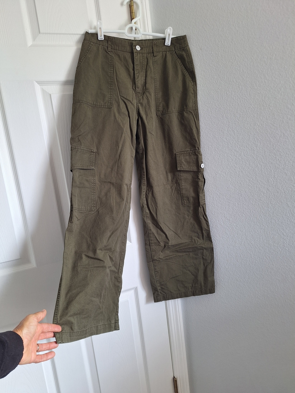 Commense Olive Green Women's Cargo Pants